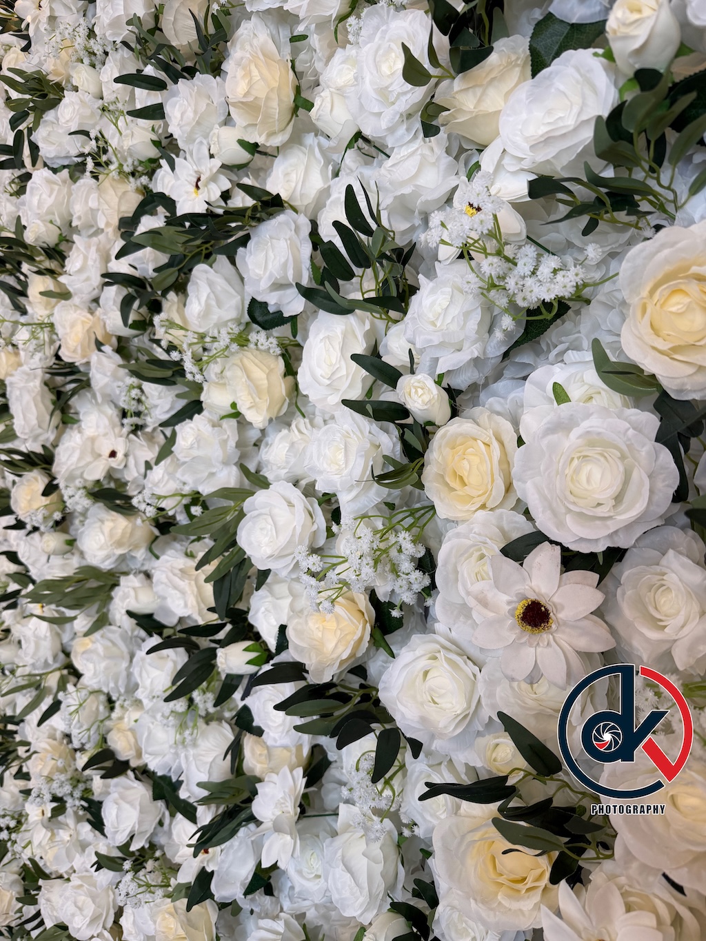 dkphotography Flower Wall Hire photography Close Up Right