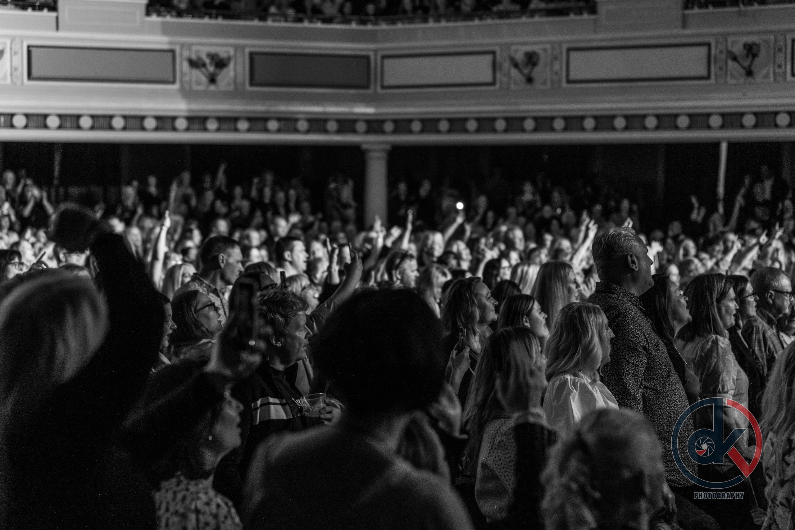Concert crowd during Gary Barlow Isle of Man performance